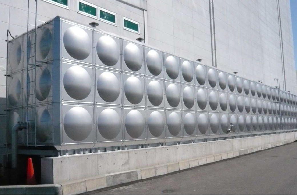 温排水再利用のための貯留タンク