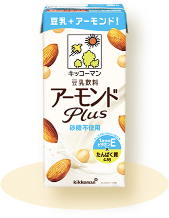 豆乳飲料 アーモンドPlus 砂糖不使用