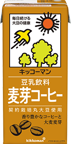 豆乳飲料麦芽コーヒー