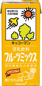 豆乳飲料フルーツミックス