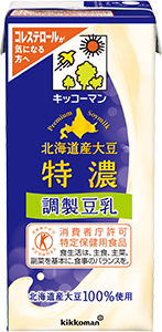 北海道産大豆特濃調製豆乳