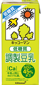 低糖質調製豆乳