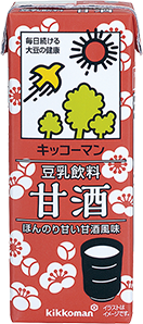 豆乳飲料甘酒