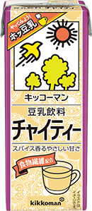 豆乳飲料チャイティー