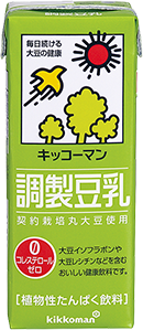 調製豆乳