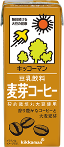 豆乳飲料麦芽コーヒー