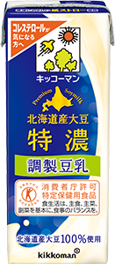 北海道産大豆特濃調製豆乳