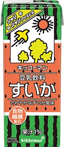 豆乳飲料すいか