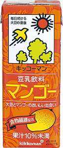 豆乳飲料マンゴー
