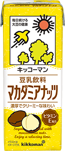 豆乳飲料マカダミアナッツ