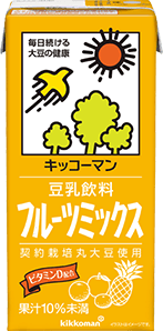 豆乳飲料フルーツミックス