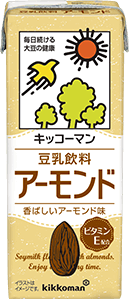 豆乳飲料アーモンド