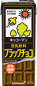 豆乳飲料ブラックチョコ