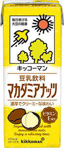 豆乳飲料マカダミアナッツ