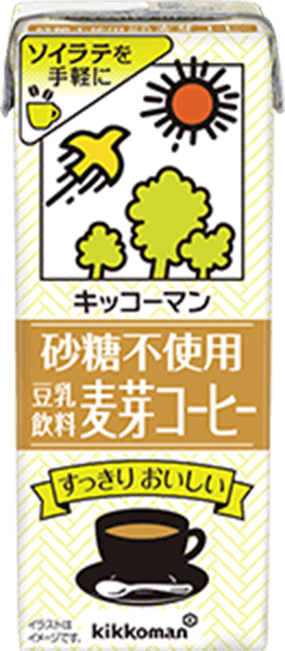 砂糖不使用豆乳飲料麦芽コーヒー