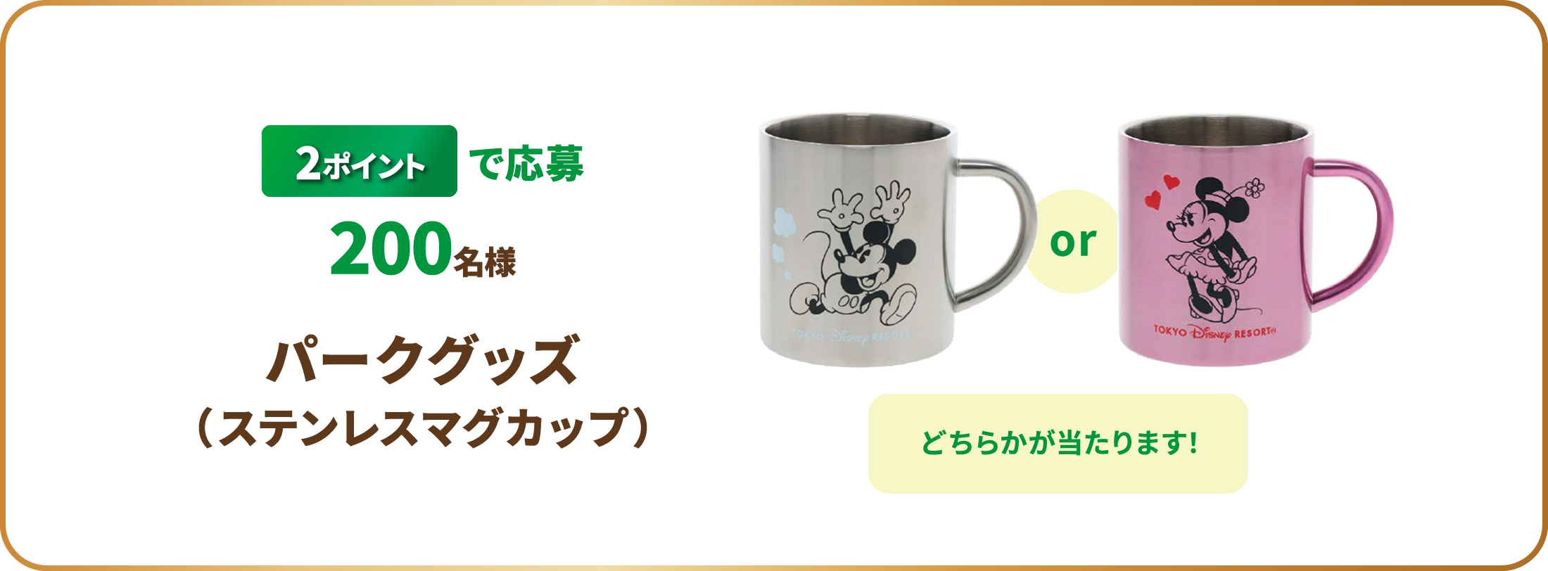 パークグッズ（ステンレスマグカップ）