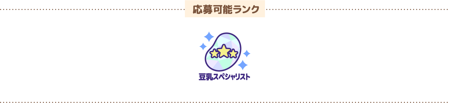 応募可能ランク