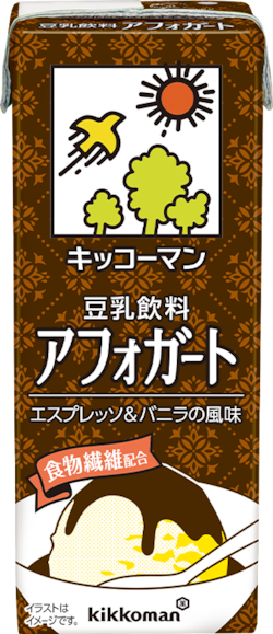 豆乳飲料アフォガート