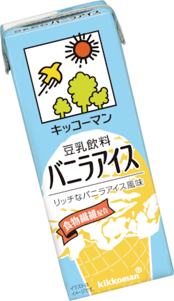 豆乳飲料バニラアイス