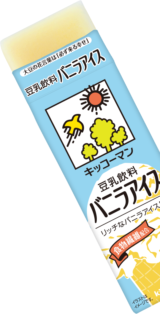 豆乳アイス バニラアイス