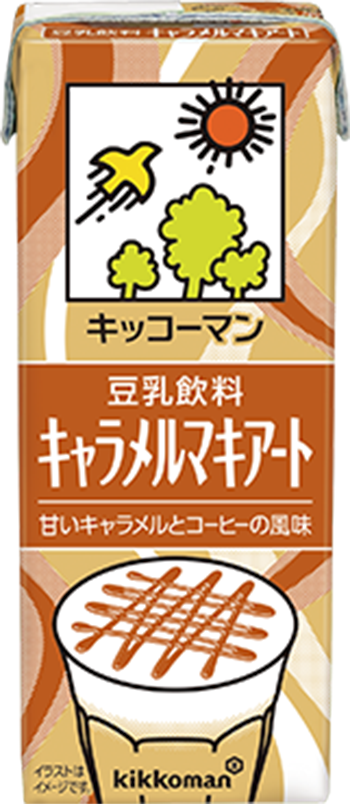 豆乳飲料キャラメルマキアート
