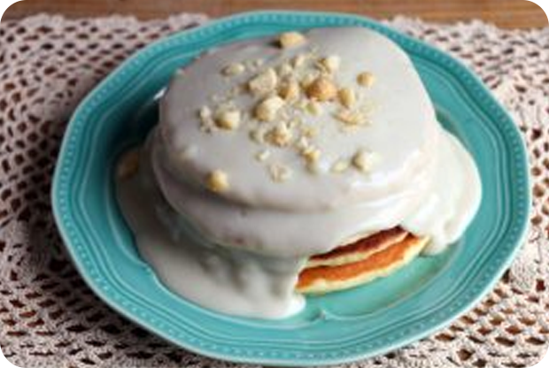 もっちりパンケーキ～豆乳ココナッツクリーム