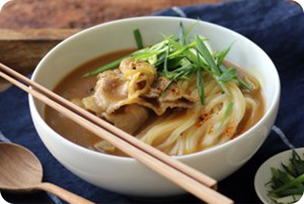豆乳カレーうどん