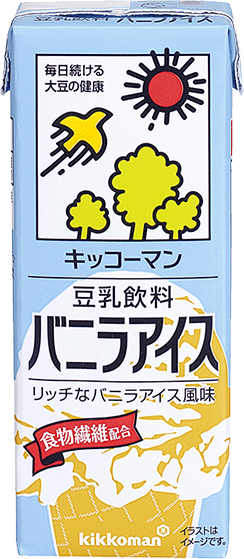 豆乳飲料　バニラアイス