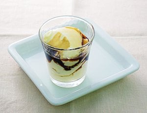 豆乳ゼリー黒みつかけ キッコーマン豆乳