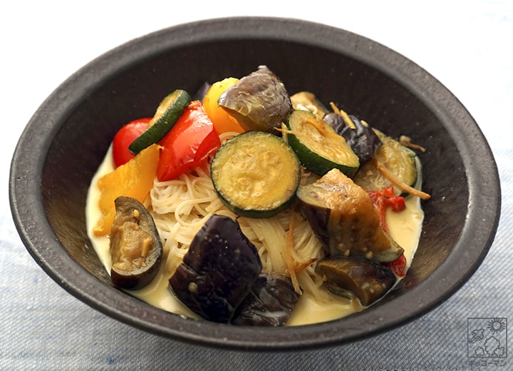 豆乳カレーそうめん