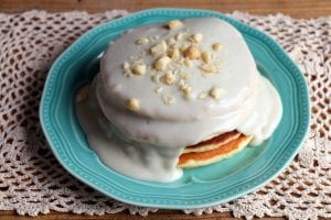 もっちりパンケーキ 豆乳ココナッツクリーム キッコーマン豆乳