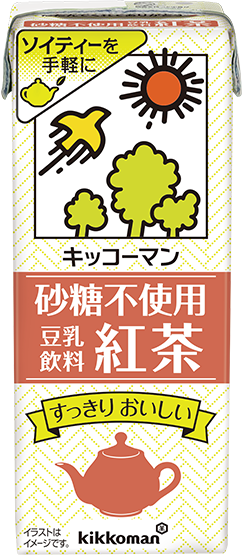 砂糖不使用 豆乳飲料 紅茶