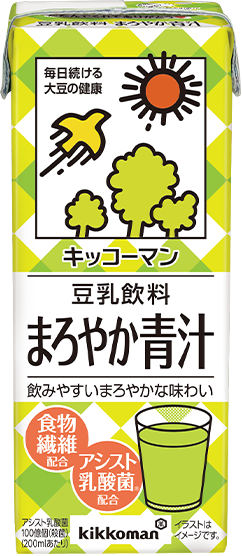 豆乳飲料 まろやか青汁