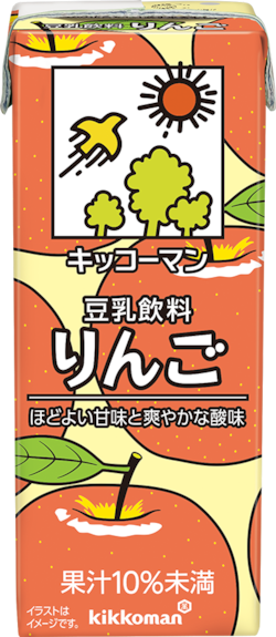 豆乳飲料 りんご