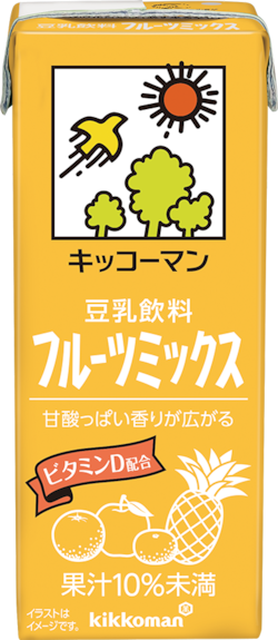 豆乳飲料　フルーツミックス