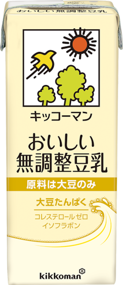 キッコーマン おいしい無調整豆乳