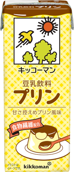 豆乳飲料　プリン