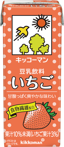 豆乳飲料　いちご