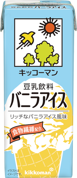 豆乳飲料　バニラアイス