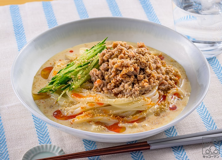 冷製豆乳担々うどん
