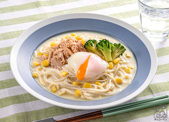 ツナたまコーンそうめん