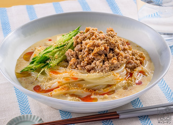 冷製豆乳担々うどん