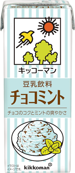 豆乳飲料　チョコミント