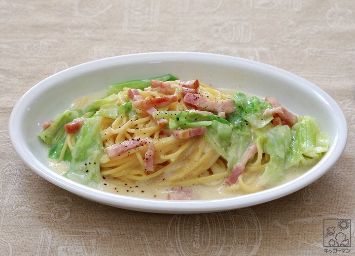 ワンポット豆乳スープパスタ