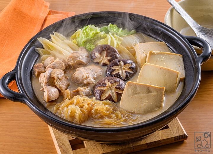 鶏みそ豆乳寄せ鍋