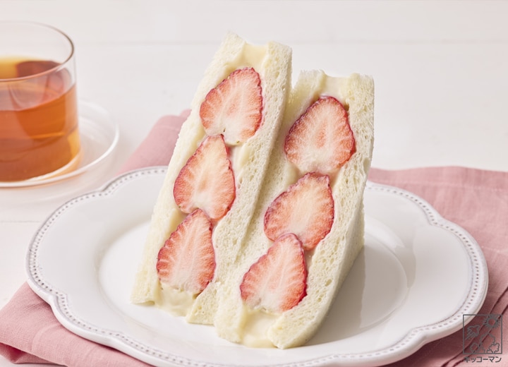 豆乳クリームのフルーツサンド