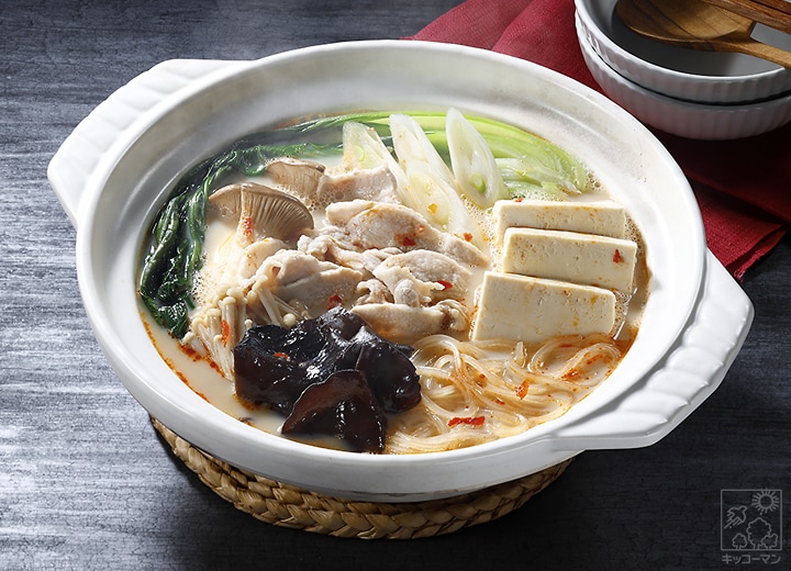 うま辛麻辣豆乳鍋