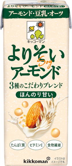 キッコーマン よりそいアーモンド ほんのり甘い